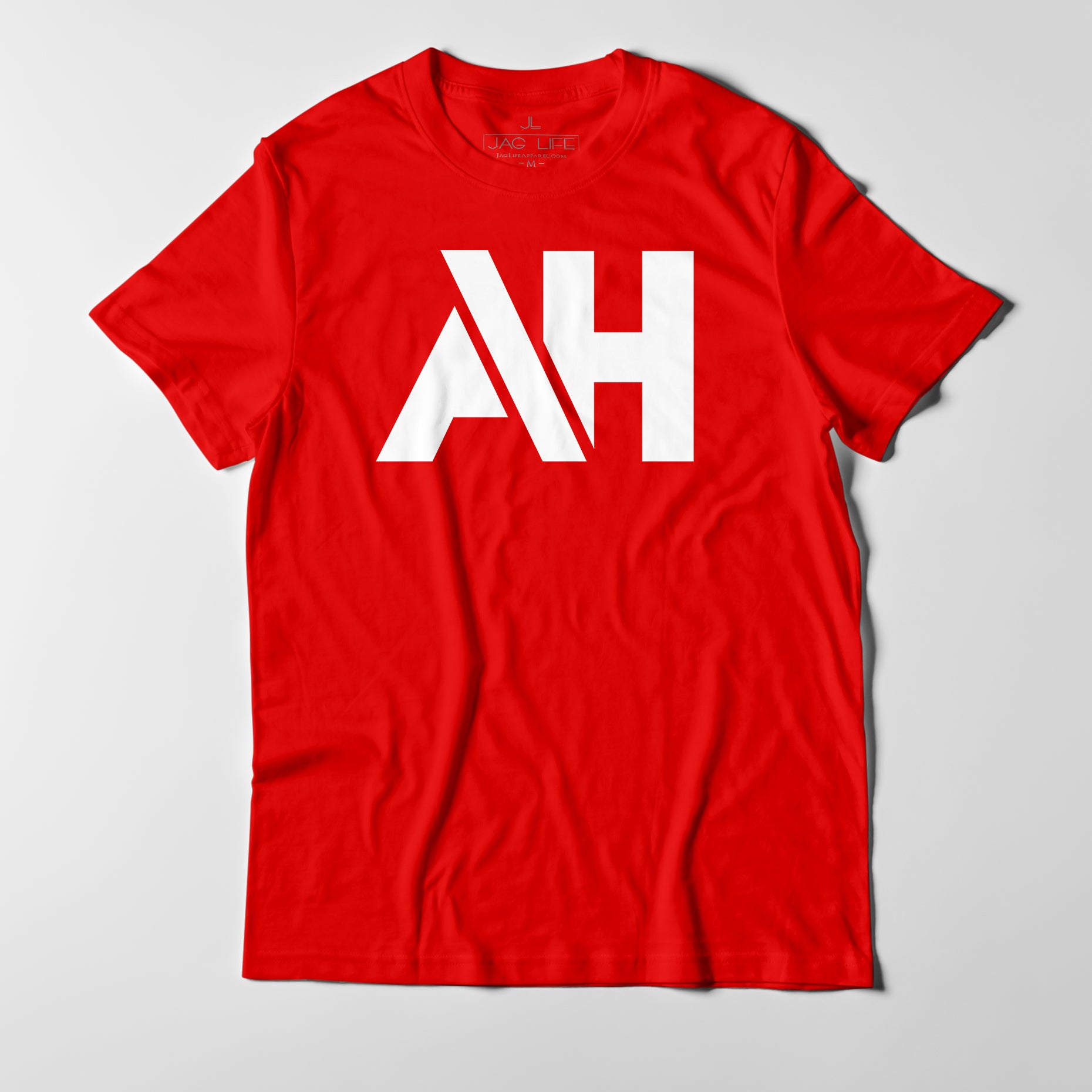 Aggressive Hustle Tee | Red