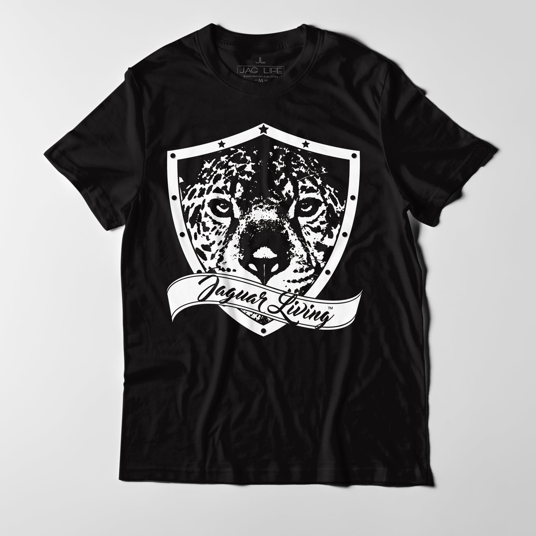 Jaguar Living Logo Tee | Black