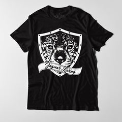 Jaguar Living Logo Ladies Tee | Black