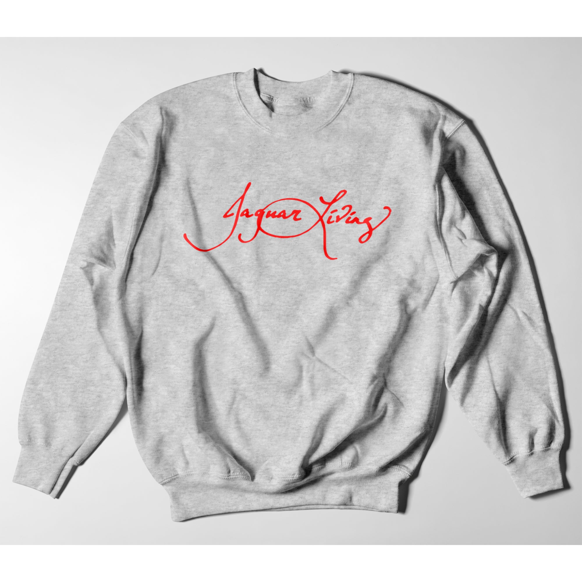 Signature Collection Crew Neck | Grey and Red