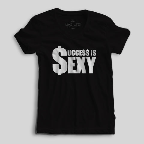 Success is Sexy Ladies Tee | Black