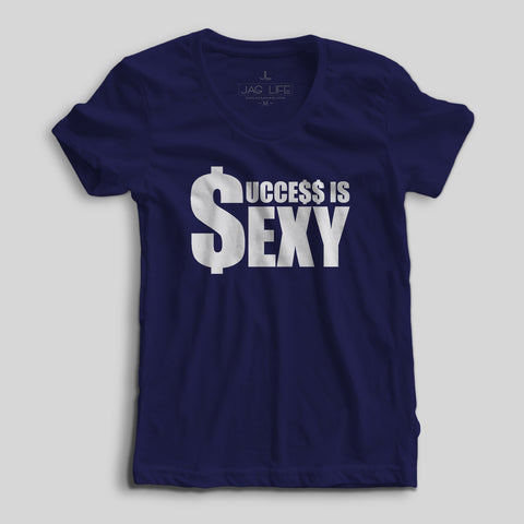 Success is Sexy Ladies Tee | Navy